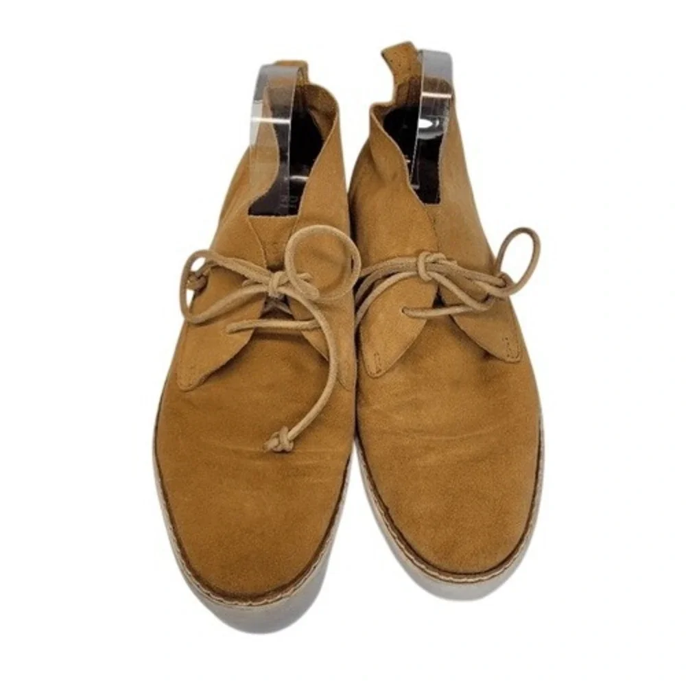 Blackstone Chukka Boots Shoe Men EU 42 US 9 Tan Camel Brown Suede Desert Sneaker